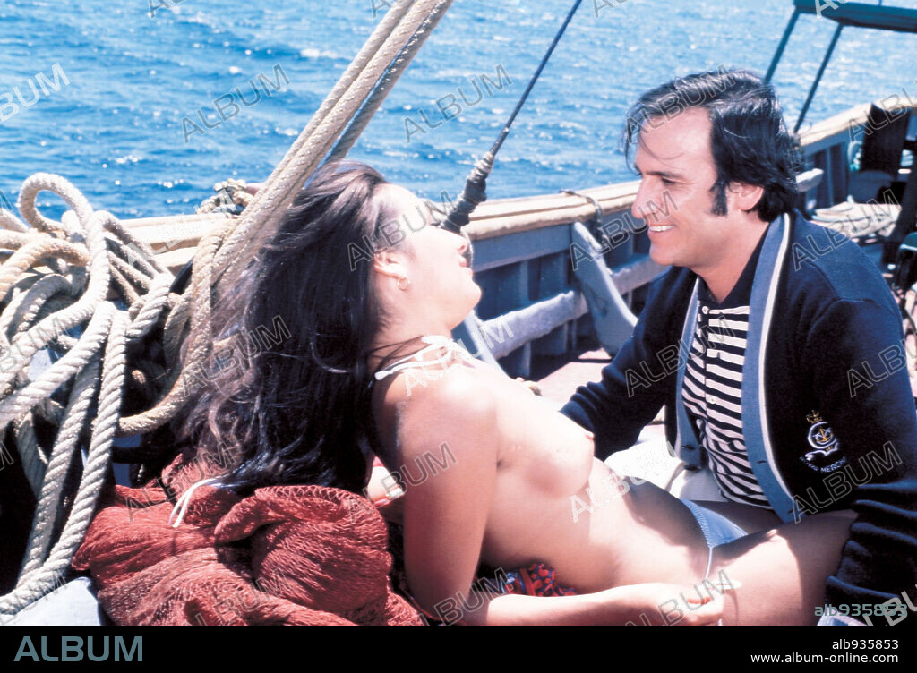 MANOLO ESCOBAR and SARA LEZANA in DONDE HAY PATRON.. ., 1978, directed by MARIANO OZORES.