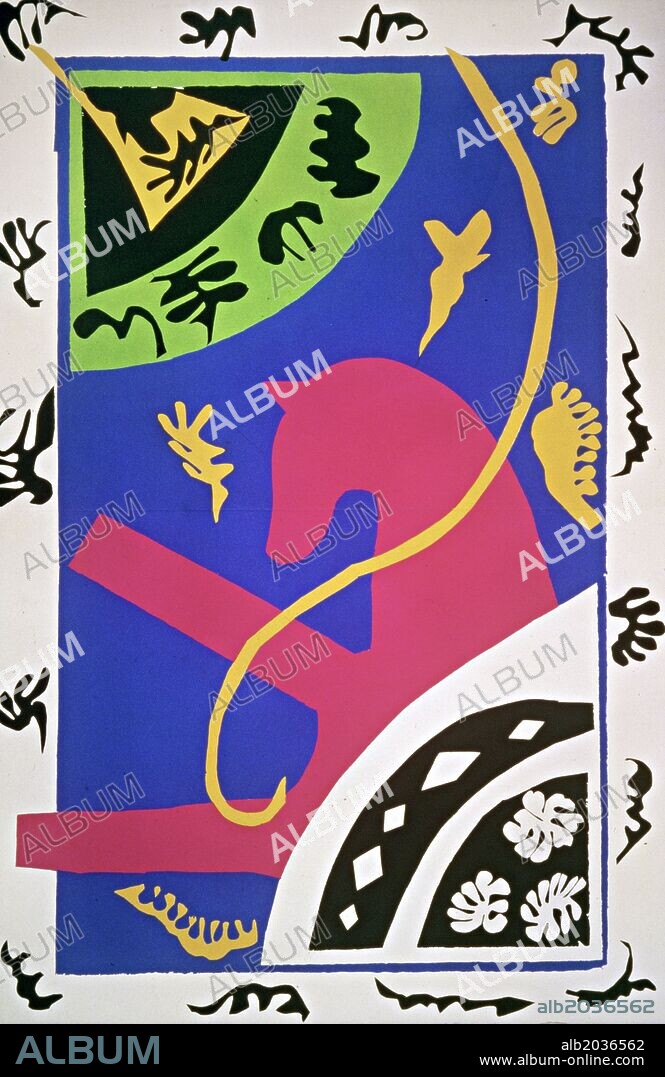 Henri Matisse / 'Jazz: Caballo, caballista y payaso', 1943-1944.