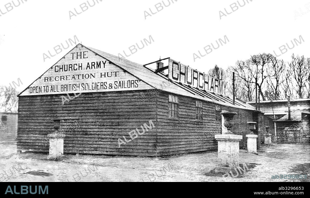 The Church Army's Casino Recreation Hut. France, Boulogne - 1918.