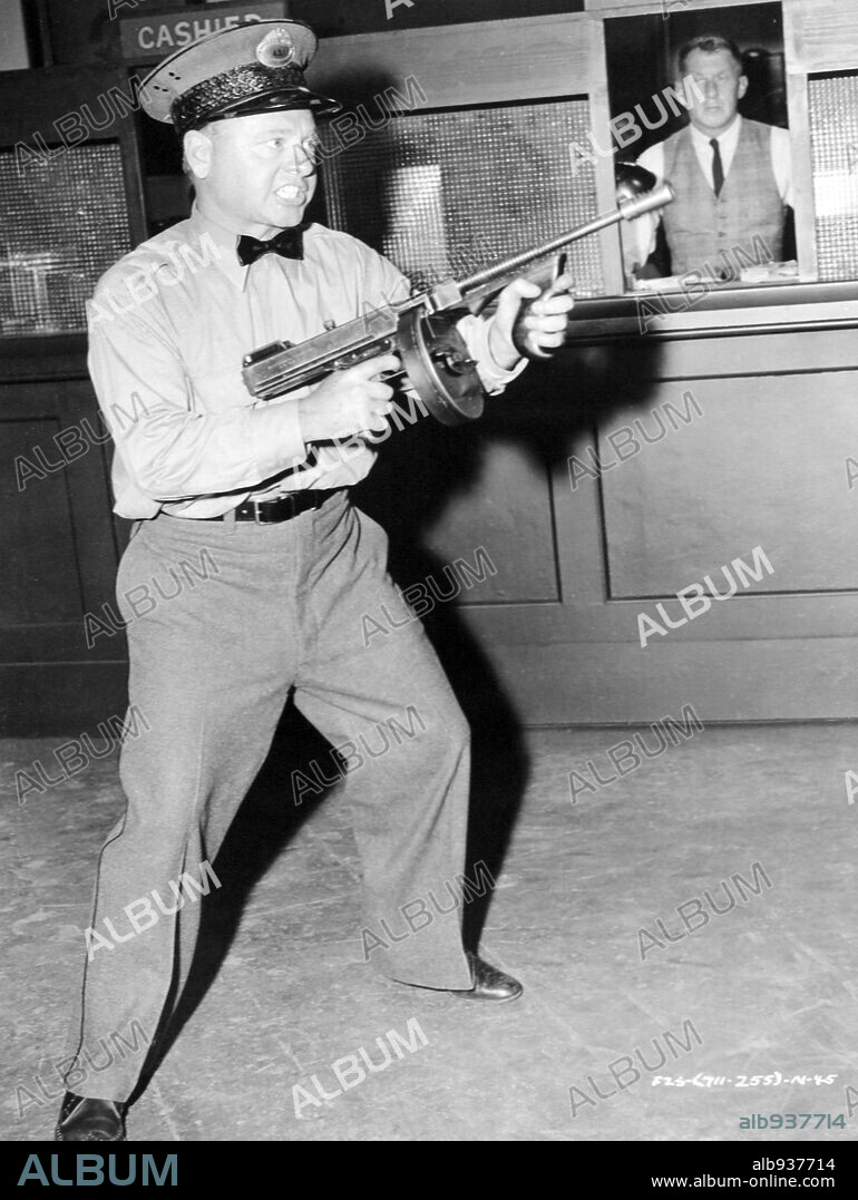 MICKEY ROONEY in BABY FACE NELSON, 1957, directed by DON SIEGEL. Copyright UNITED ARTISTS.