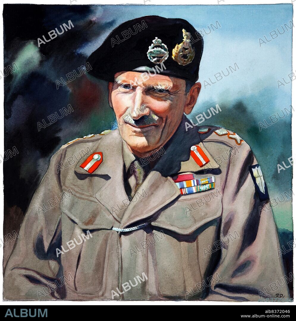 The Second Battle of El Alamein (23 October11 November 1942) was a major battle of the Second World War that took place near the Egyptian railway halt of El Alamein.<br/><br/>. With the Allies victorious, it marked a major turning point in the Western Desert Campaign of the Second World War.<br/><br/>. Field Marshal Bernard Law Montgomery, 1st Viscount Montgomery of Alamein, KG, GCB, DSO, PC (17 November 1887 24 March 1976), nicknamed 'Monty' and the 'Spartan General', was a senior officer of the British Army and the victor at El-Alamein.