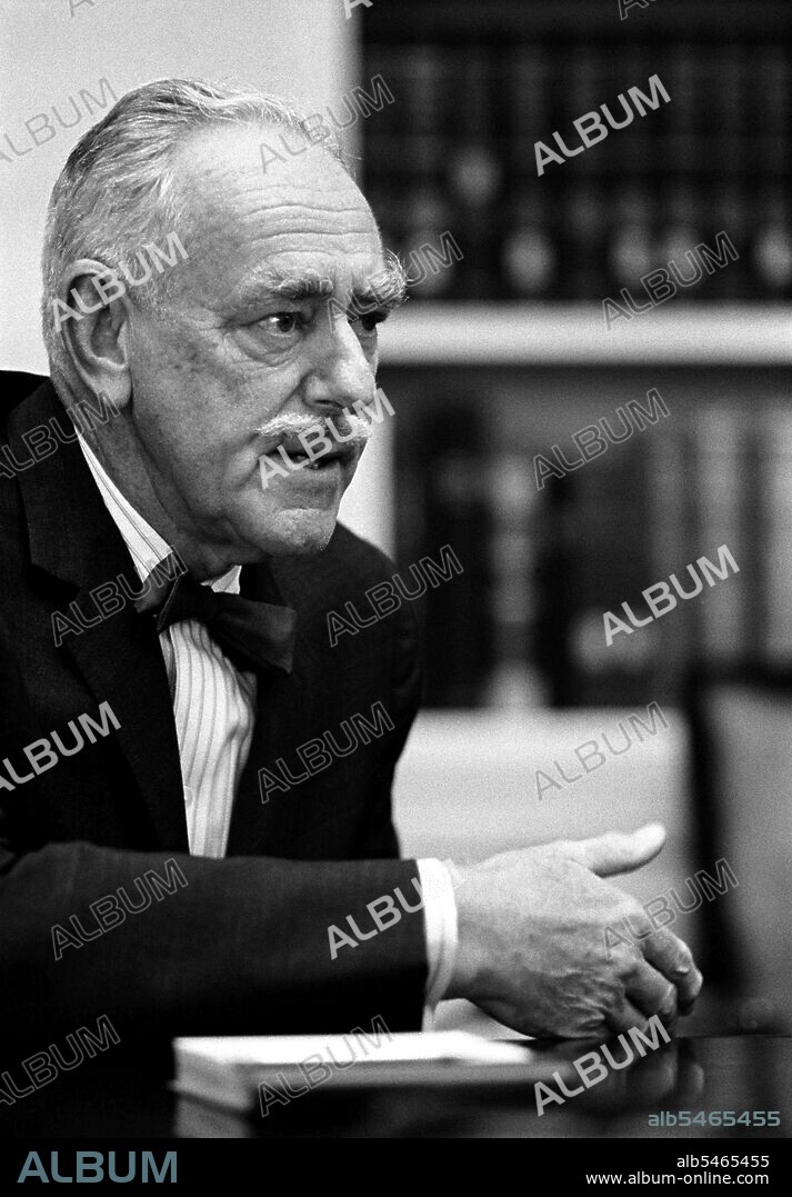 Dean Gooderham Acheson (April 11, 1893 – October 12, 1971) was an American statesman and lawyer. As United States Secretary of State in the administration of President Harry S. Truman from 1949 to 1953, he played a central role in defining American foreign policy during the Cold War. Acheson helped design the Marshall Plan and played a central role in the development of the Truman Doctrine and creation of the North Atlantic Treaty Organization. Acheson's most famous decision was convincing President Truman to intervene in the Korean War in June 1950. He also persuaded Truman to dispatch aid and advisors to French forces in Indochina, though in 1968 he finally counseled President Lyndon B. Johnson to negotiate for peace with North Vietnam. During the Cuban Missile Crisis, President John F. Kennedy called upon Acheson for advice, bringing him into the executive committee (ExComm), a strategic advisory group.