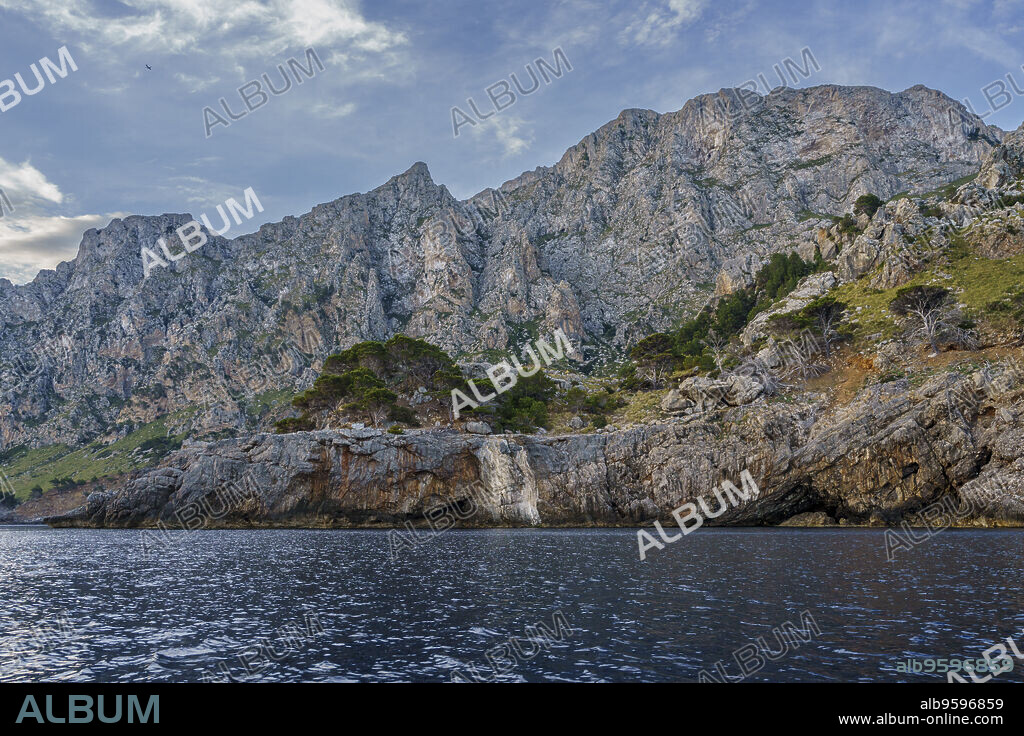 Font Gallarda, Calo de Xaloc, Tramuntana coast, Pollensa, Majorca, Balearic Islands, Spain.