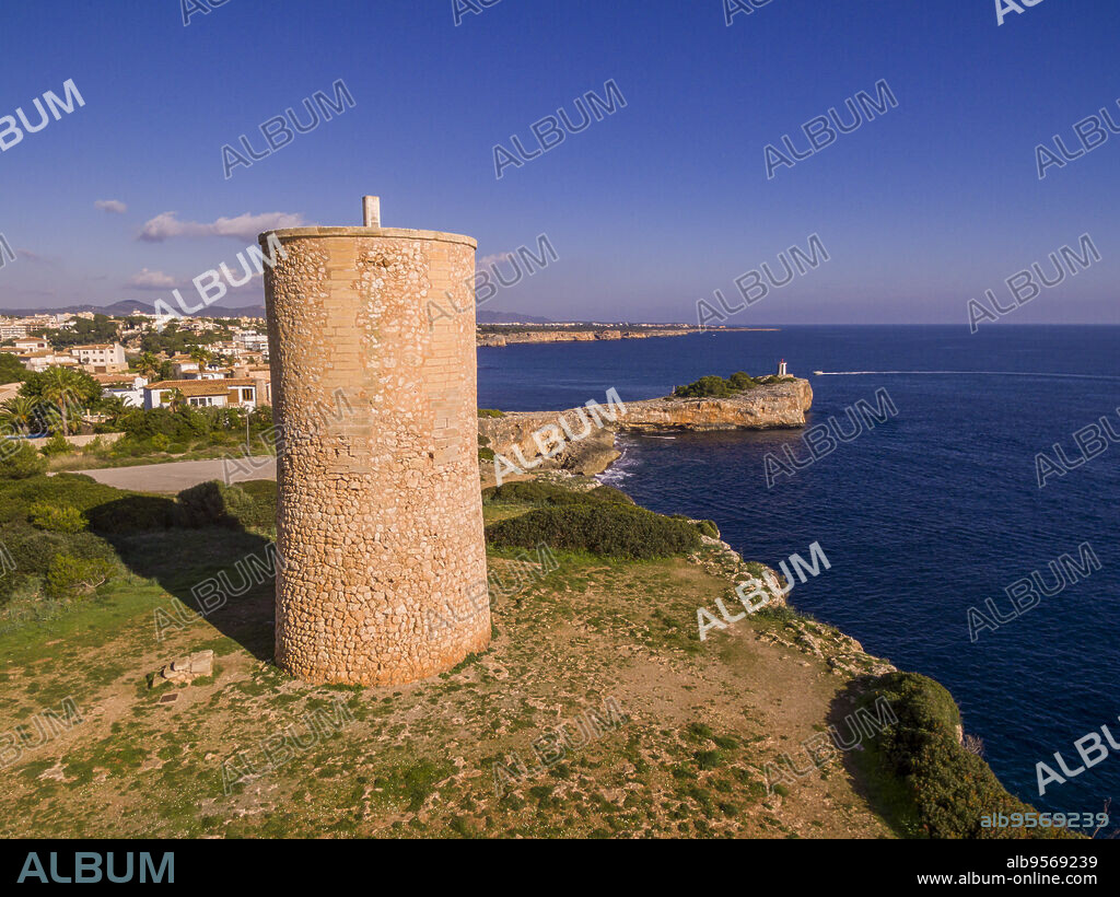 Torre del Serral dels Falcons, 1577, Porto Cristo, Manacor, Mallorca, Balearic Islands, Spain.