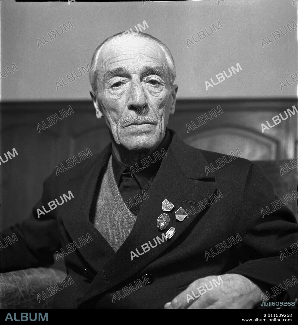 Don Jacobo Fitz-James Stuart y Falcó, Duke of Berwick and Alba. St. Moritz 1946.
