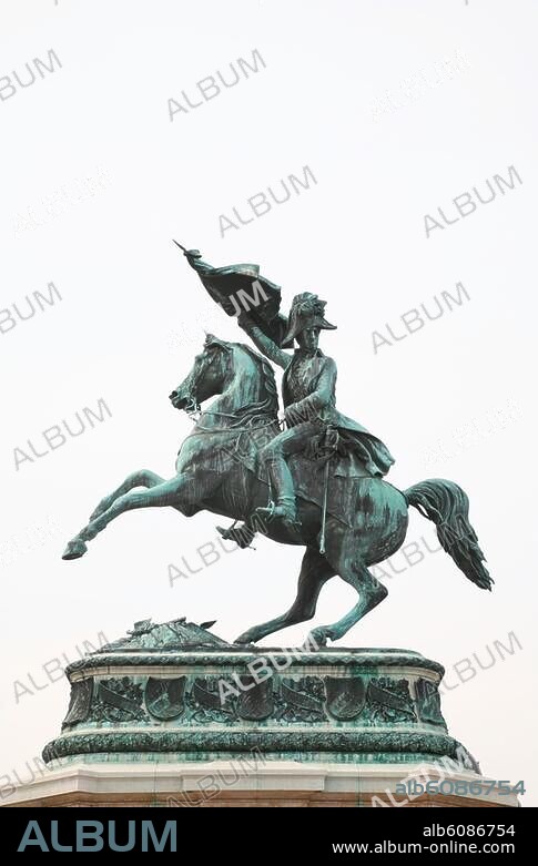 Denkmal, "Kaiser Franz Joseph I. dem Erzherzoge Carl von Oesterreich 1859".