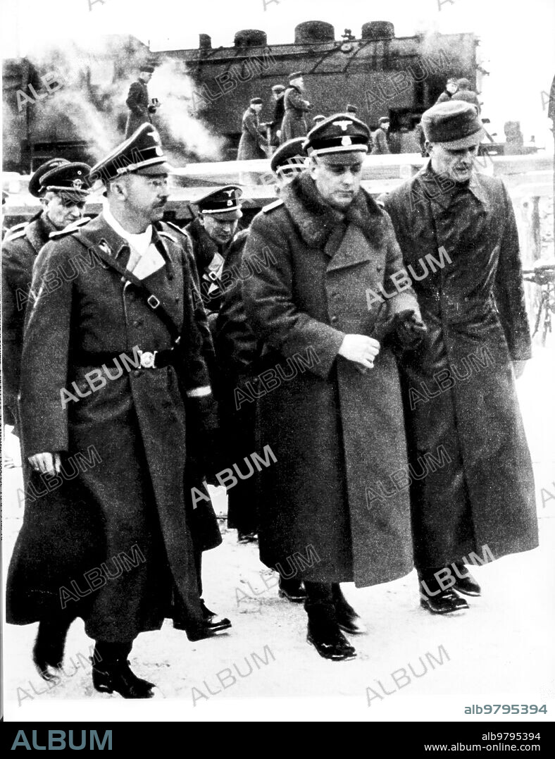 Heinrich himmler, joachim von ribbentrop, galizia, 1940.