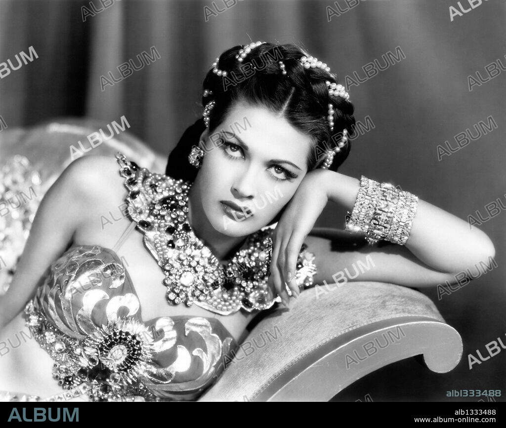 YVONNE DE CARLO in SONG OF SCHEHEREZADE, 1947, directed by WALTER REISCH. Copyright UNIVERSAL INTERNATIONAL.