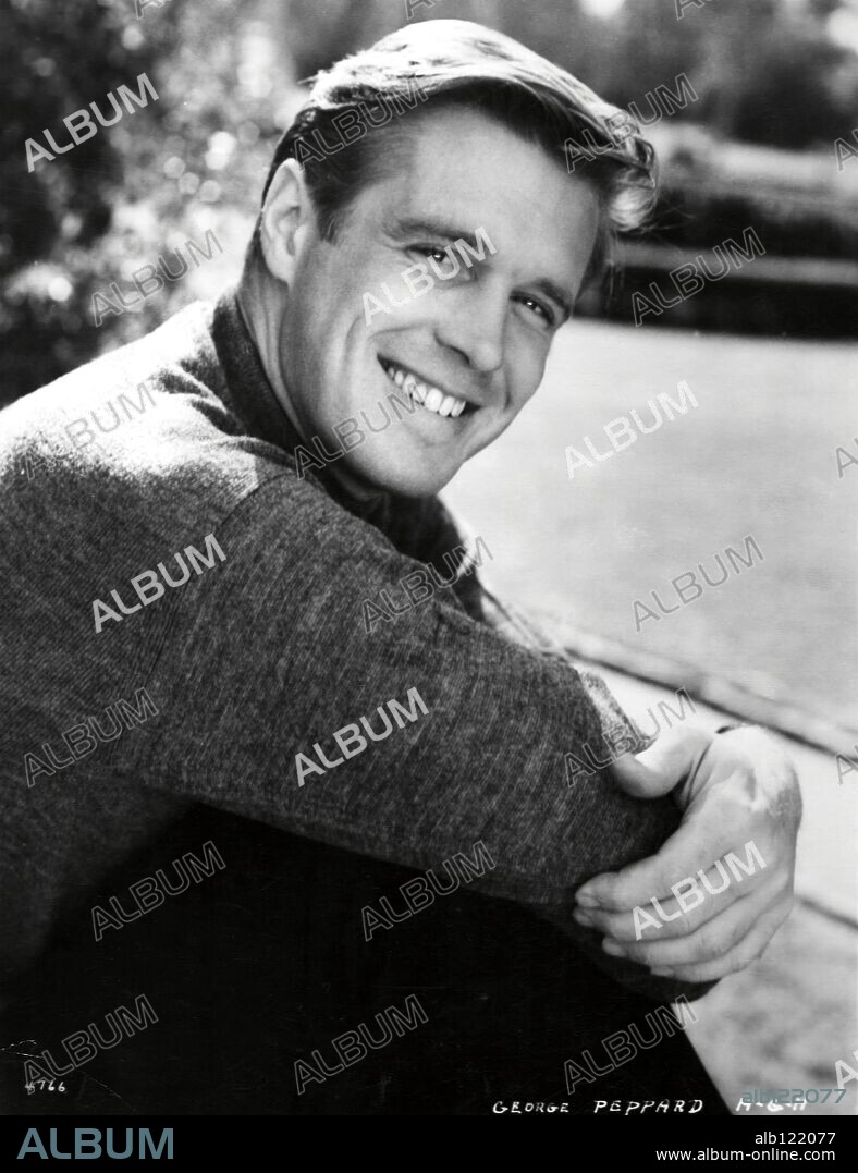 GEORGE PEPPARD in THE SUBTERRANEANS, 1960. Copyright M.G.M.
