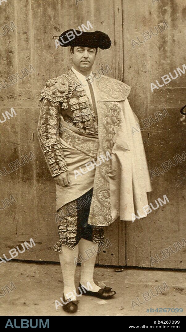 Retrato torero Mazzantini.