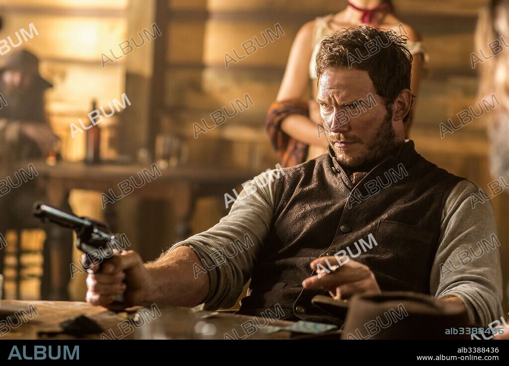CHRIS PRATT en LOS 7 MAGNIFICOS (THE MAGNIFICENT SEVEN, 2016), dirigida por ANTOINE FUQUA. Copyright MGM/COLUMBIA PICTURES/LSTAR CAPITAL/VILLAGE ROADSHOW PICTURE.