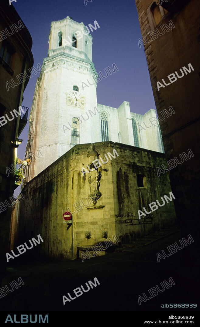 calle/carrer Pujada de la Catedral; el Call.