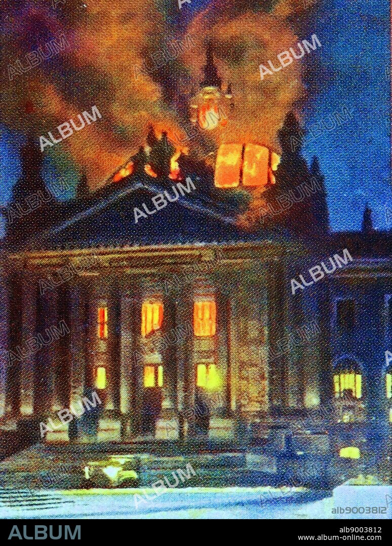 The Reichstag fire was an arson attack on the Reichstag building in Berlin on 27 February 1933. The event is seen as pivotal in the establishment of Nazi Germany.
