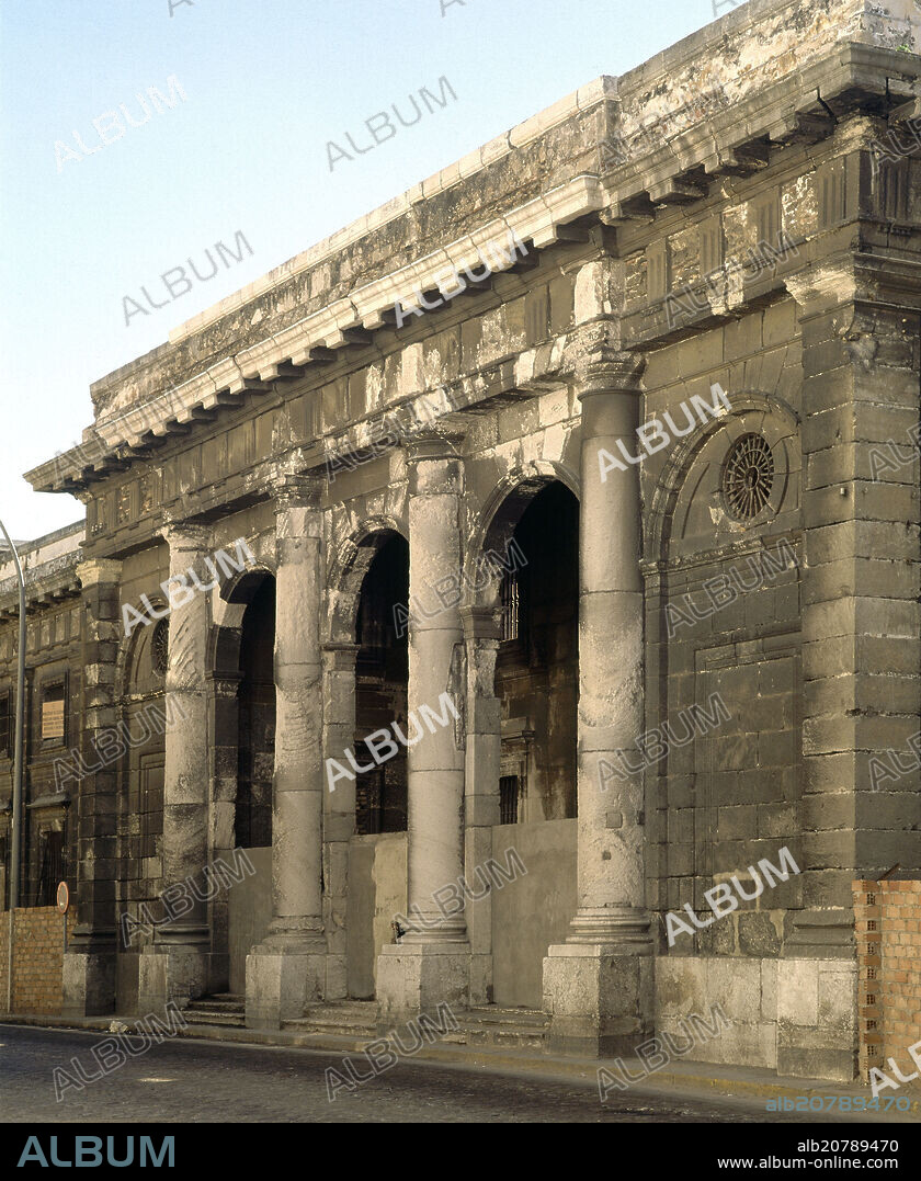 TORCUATO BENJUMEDA (1757-1836). FACHADA DE LA CARCEL REAL DE CADIZ - CONSTRUIDO ENTRE 1794 Y 1807.