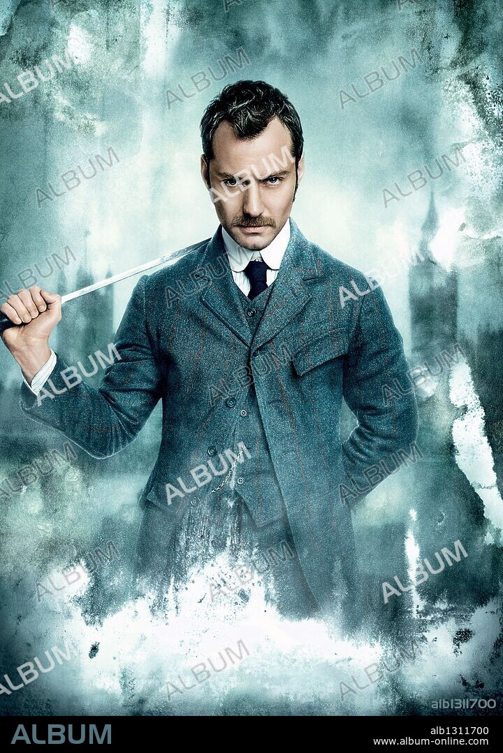 JUDE LAW in SHERLOCK HOLMES, 2009, directed by GUY RITCHIE. Copyright SILVER PICTURES.