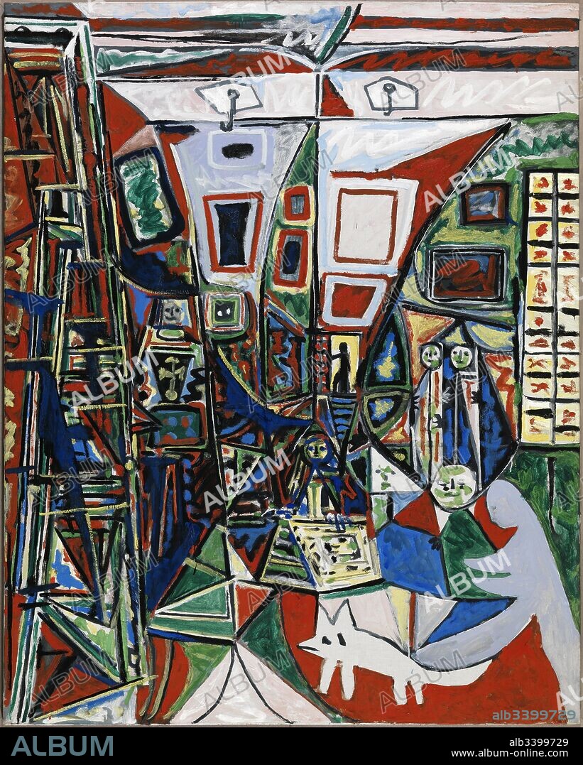 Pablo Picasso / 'Las Meninas', 1957, Oil on canvas, 161 x 129 cm, MPB 70.465.