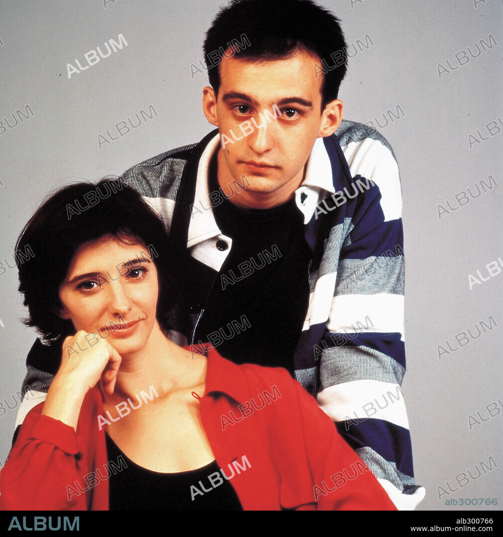 ALEJANDRO AMENABAR and ANA TORRENT in TESIS, 1996, directed by ALEJANDRO AMENABAR. Copyright LAS PRODUCCIONES DEL ESCORPION S.L.