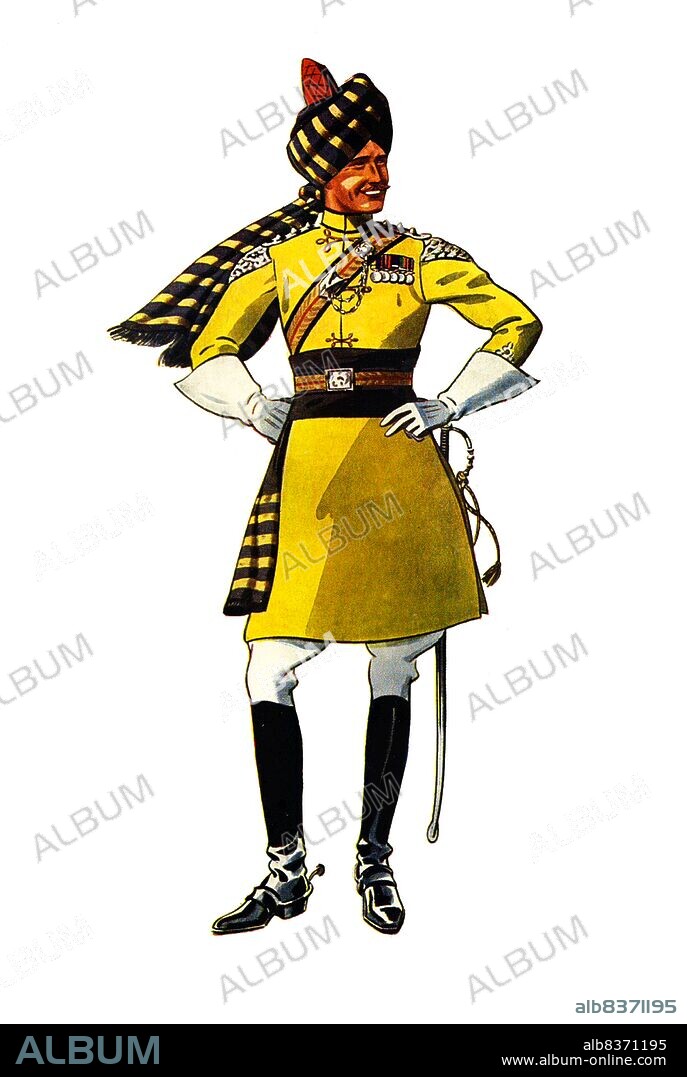 The 1st Horse (Skinner's Horse) is a cavalry regiment of the Indian Army, which served in the British Indian Army before independence. The regiment was raised in 1803 as Skinners Horse by James Skinner ('Sikander Sahib') as an irregular cavalry regiment in the service of the East India Company. It was later renamed the 1st Bengal Lancers. The regiment became (and remains) one of the seniormost cavalry regiments of the Armoured Corps of the Indian Army.<br/><br/>. A second regiment of Indian Cavalry was raised by Colonel James Skinner in 1814, which became the 3rd Skinner's Horse. On the reduction of the Indian Army in 1922, 1st and 3rd Regiments were amalgamated and became Skinner's Horse (1st Duke of York's Own Cavalry) and later the 1st Duke of York's Own Lancers (Skinner's Horse) until Indian independence.