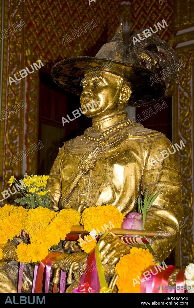 King Taksin (Somdet Phra Chao Taksin Maharat; Thai: ?????????????????????????; April 17, 1734 – April 7, 1782) was the only King of the Thonburi Kingdom. He is greatly revered by the Thai people for his leadership in liberating Siam from Burmese occupation after the Second Fall of Ayutthaya in 1767, and the subsequent unification of Siam after it fell under various warlords. King Taksin established Thonburi as his new capital, since Ayutthaya had been almost completely destroyed by the Burmese. His reign was characterized by numerous wars, fought to repel new Burmese invasions and to subjugate the northern Thai kingdom of Lanna, the Laotian principalities, and a threatening Cambodia. He was succeeded by the Chakri dynasty and the Rattanakosin Kingdom under his long time friend King Buddha Yodfa Chulaloke.