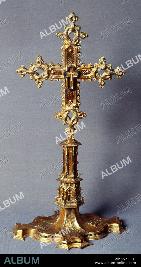 Relicario Lignum Crucis, siglo XVI. Iglesia Prioral de Reus.