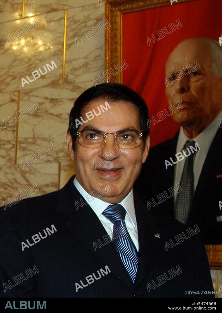 Zine El Abidine Ben Ali (born 3 September 1936) was the second President of the Tunisian Republic. He held the office from 7 November 1987, until he was forced to step down and flee the country on 14 January 2011. Ben Ali was appointed Prime Minister in October 1987, and assumed the Presidency in November 1987 in a bloodless coup d'état from then President Habib Bourguiba, who was declared incompetent. Ben Ali was subsequently re-elected with enormous majorities at every election, the final time being 25 October 2009. Following the Tunisian Revolution, he fled to Saudi Arabia.