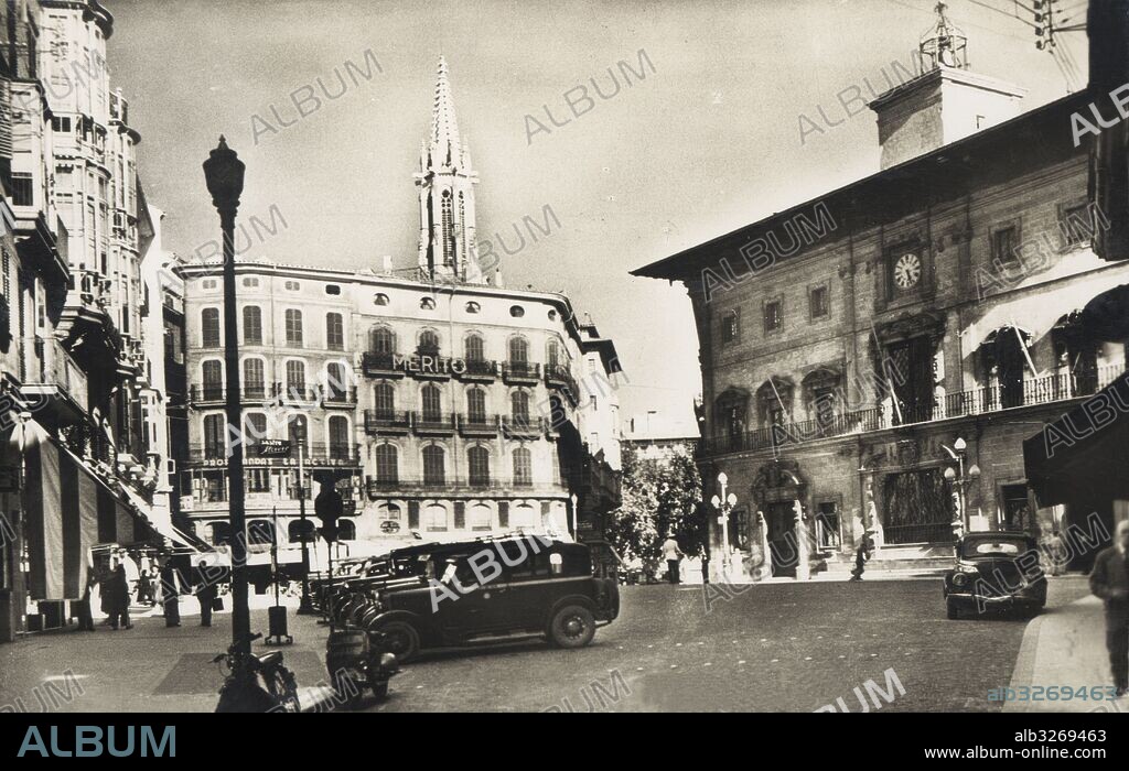 Islas Baleares. Ayuntamiento de Palma de Mallorca. Años 1950.