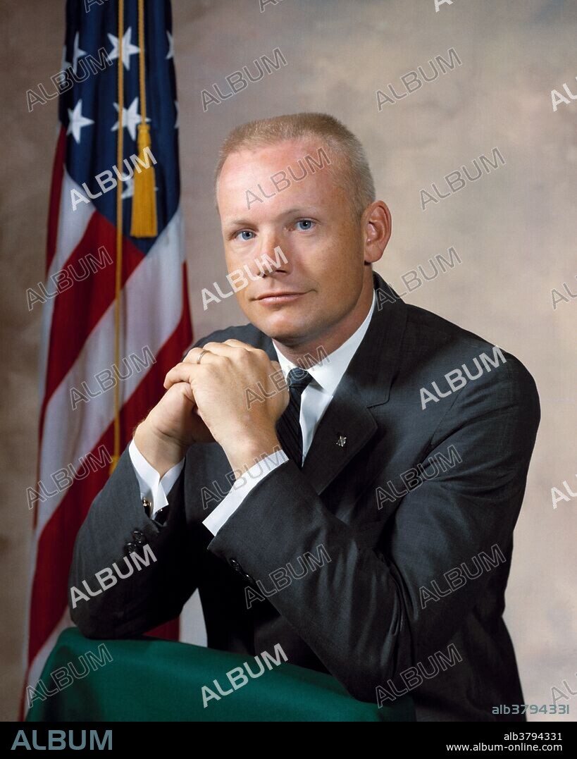 Neil Alden Armstrong (August 5, 1930 - August 25, 2012) was an American astronaut and the first person to walk on the Moon. He was also an aerospace engineer, naval aviator, test pilot, and university professor. Before becoming an astronaut, Armstrong was an officer in the US Navy and served in the Korean War. A participant in the US Air Force's Man in Space Soonest and X-20 Dyna-Soar human spaceflight programs, Armstrong joined the NASA Astronaut Corps in 1962. He made his first space flight, as command pilot of Gemini 8, in 1966, becoming NASA's first civilian astronaut to fly in space. On this mission, he performed the first docking of two spacecraft, with pilot David Scott. His second and last spaceflight was as mission commander of the Apollo 11 moon landing, in July 1969. On this mission, he and Buzz Aldrin descended to the lunar surface and spent two and a half hours exploring, while Michael Collins remained in lunar orbit in the Command Module. Along with Collins and Aldrin, he was awarded the Presidential Medal of Freedom by President Richard Nixon. In 1978, President Jimmy Carter presented Armstrong the Congressional Space Medal of Honor in and his former crewmates received the Congressional Gold Medal in 2009. He died in 2012, at the age of 82, after complications from coronary artery bypass surgery.