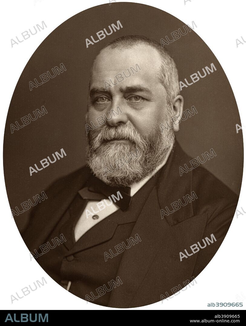 Sir Francis Philip Cunliffe Owen, director of the South Kensington Museum, 1880. In 1855 he was appointed one of the superintendents of the British section of the International Exhibition held at Paris, under Sir Henry Cole. In 1857 he was made deputy general superintendent of the South Kensington Museum. This was followed by his appointment in 1860 as assistant director, with Cole being director of the museum, and secretary of the Science and Art Department. In 1862, Owen was director of the foreign contingency of the second London  Exhibition. In 1867, at the Paris Exhibition he was again second in command to Cole. In 1873 Owen became director of the South Kensington Museum, after Cole's retirement. From Men of Mark: a gallery of contemporary portraits of men distinguished in the Senate, the Church, in science, literature and art, the army, navy, law, medicine, etc. Photographed from life by Lock and Whitfield, with brief biographical notices by Thompson Cooper. (Conducted by G. C. Whitfield.) (London, 1876-1883).