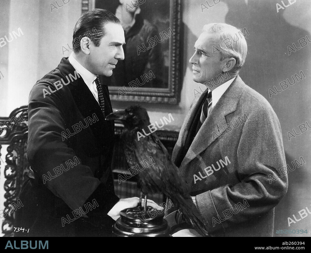 BELA LUGOSI and SAMUEL S. HINDS in THE RAVEN, 1935, directed by LEW LANDERS. Copyright UNIVERSAL PICTURES.