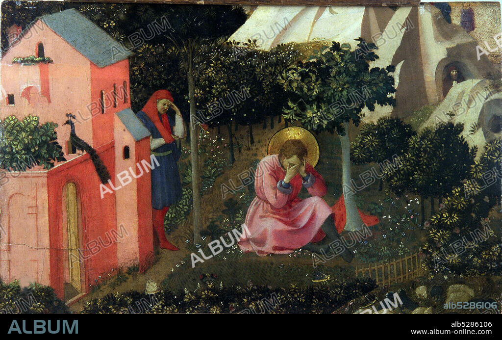 FRA ANGELICO. The Conversion of Saint Augustine.