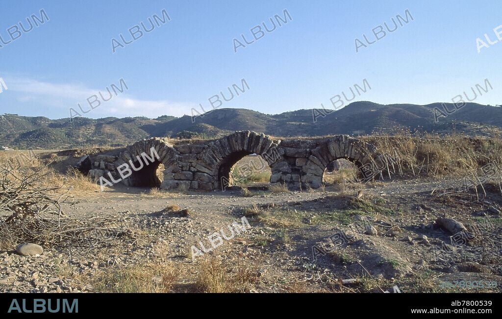 AUTOR LIBRE 01307. PUENTE ARABE SOBRE EL ARROYO NOGALES-EN LA FINCA DEL MISMO NOMBRE.