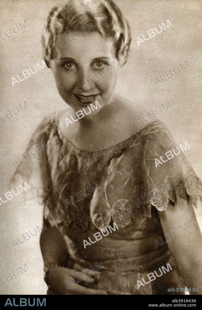 Genevieve Tobin, American actress, 1933. Tobin (1899-1995) was a prominent supporting actress in American films of the 1930s.