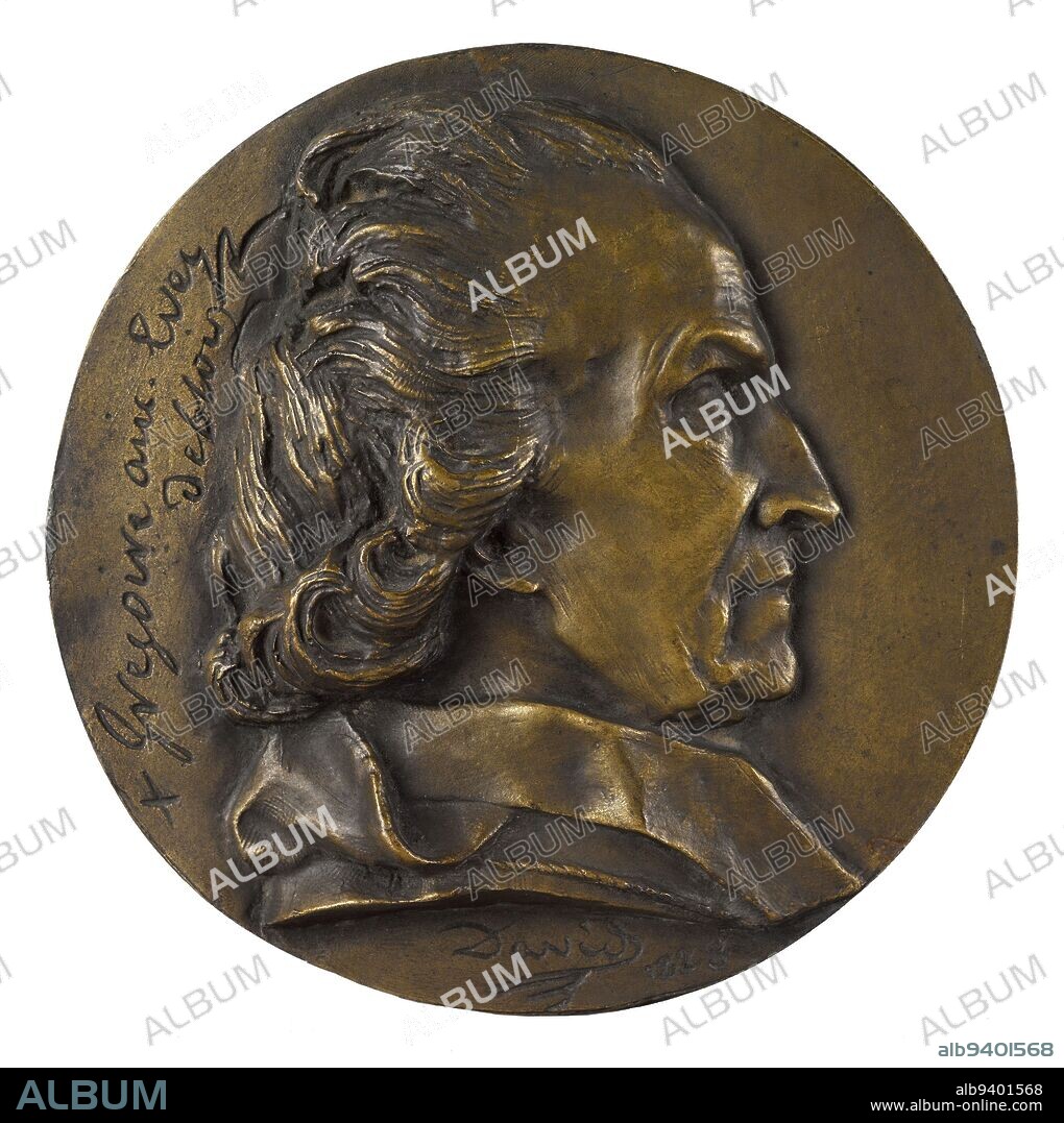 Portrait of Henri Abbé Grégoire (1750-1831), Politician, David d'Angers, Pierre-Jean, Sculptor, In 1828, 1st half of the 19th century, Sculpture, Medallion (sculpture), Dimensions - Work: Diameter: 15.7 cm.