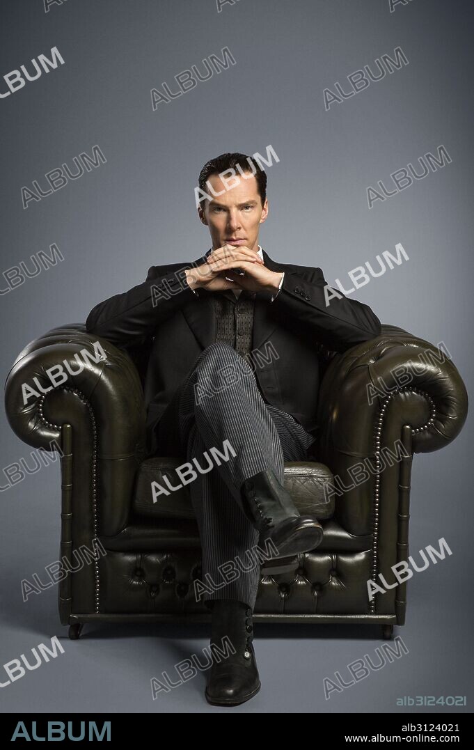 BENEDICT CUMBERBATCH in SHERLOCK, 2010, unter der Regie von PAUL MCGUIGAN. Copyright HARTSWOOD FILMS/BBC WALES. The Abominable Bride.