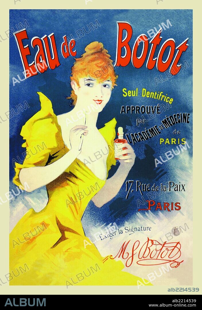 Known as the father of the modern poster, Jules Chéret (1836 – 1932) was a French painter and lithographer.  He worked on everything from theater to advertising.