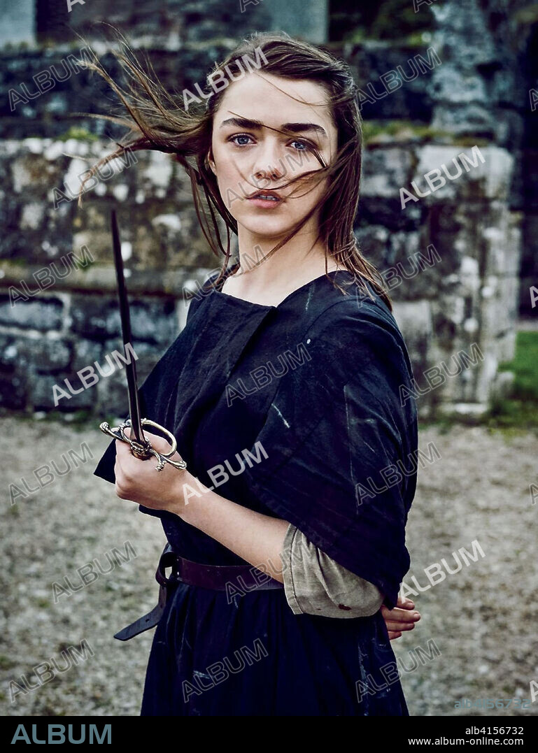 MAISIE WILLIAMS in GAME OF THRONES, 2011, unter der Regie von DANIEL MINAHAN. Copyright HBO. Temporada 6.