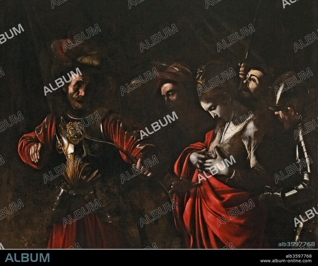 CARAVAGGIO. The Martyrdom of Saint Ursula.