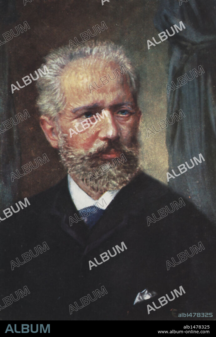 Piotr Ilich Chaikovski (Votkinsk, 1840-San Petersburgo, 1893). Pianista y compositor ruso.