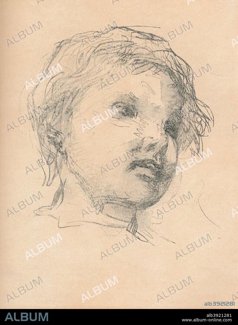 Sketch of a child, c1920. From a drawing by Matthew Maris', 1920. From The Studio Volume 80. [London Offices of the Studio, London, 1920].