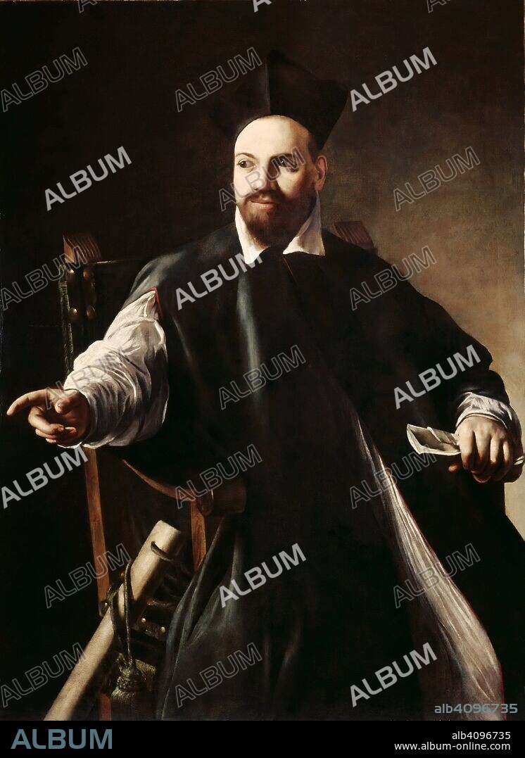 CARAVAGGIO. Portrait of Maffeo Barberini.