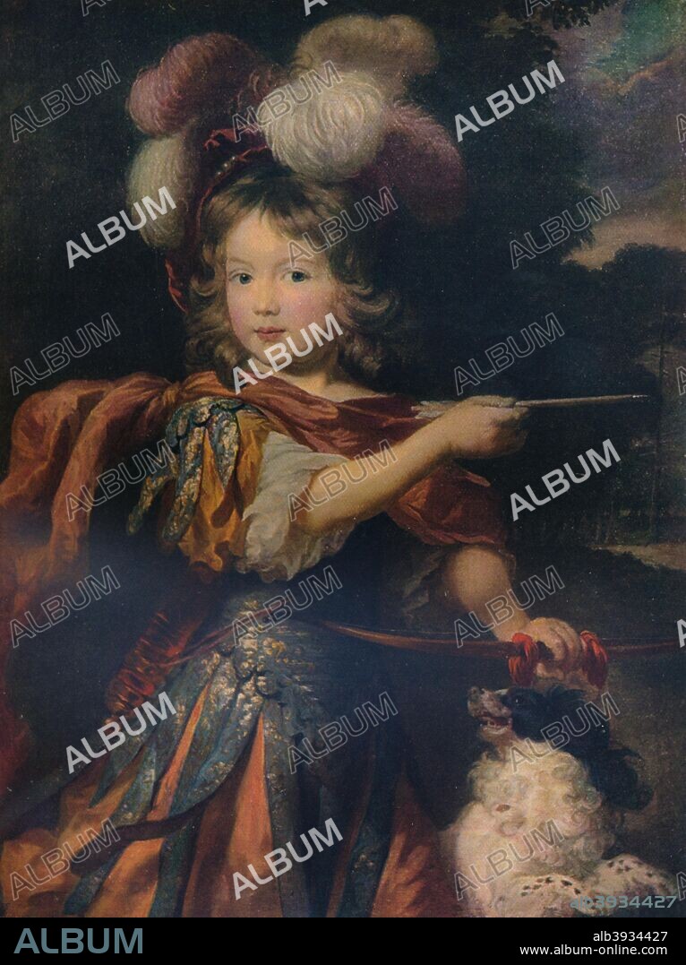 'Portrait of a Boy as Adonis', c1670 (c1927). From the School of Rembrandt. The painting is held by the Academy of Fine Arts, Vienna. From Beautiful Children, by Haldane Macfall. [T. C. & E. C. Jack, Ltd., London, c1927].