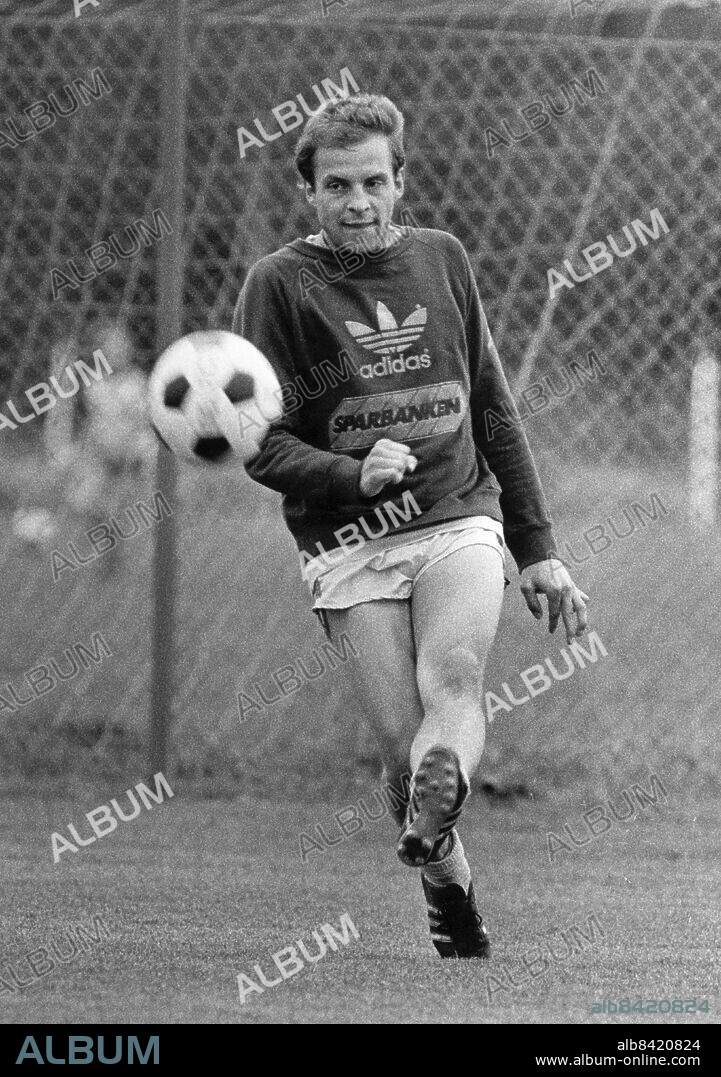 Göteborg 1983-05-26. Tommy Holmgren, IFK Göteborg.. Foto: Lasse Jansson / Expressen / TT / Kod: 22. ** AFTONBLADET OUT **.