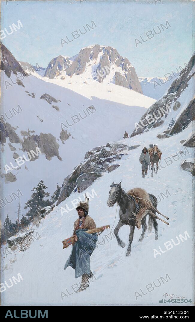 HENRY FRANÇOIS FARNY. A Successful Hunt, 1906.