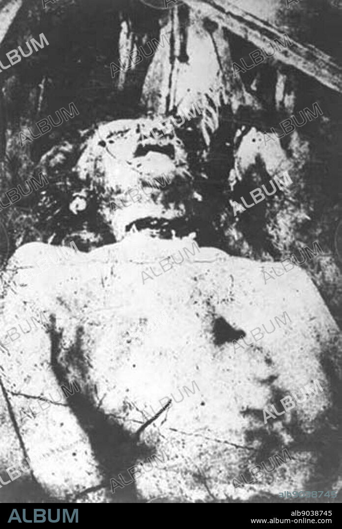 Catherine Eddowes (1842 - 30 September 1888); fourth of the five victims of the notorious unidentified serial killer known as Jack the Ripper, who is believed to have killed and mutilated a minimum of five women in the Whitechapel and Spitalfields districts of London from late August to early November 1888.