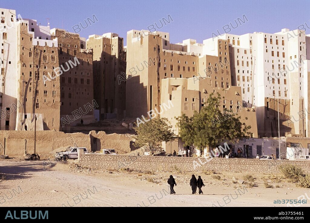 Shibam, UNESCO World Heritage Site, Hadramaut (Hadhramaut), Republic of Yemen, Middle East.