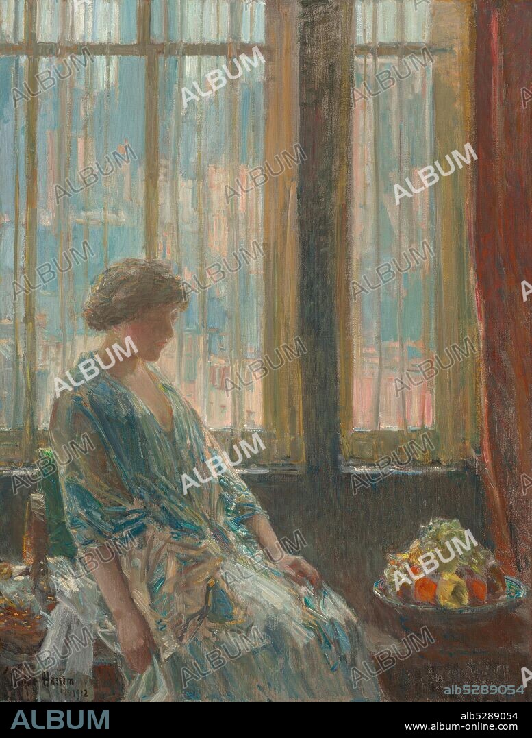 CHILDE FREDERICK HASSAM. The New York Window, 1912.