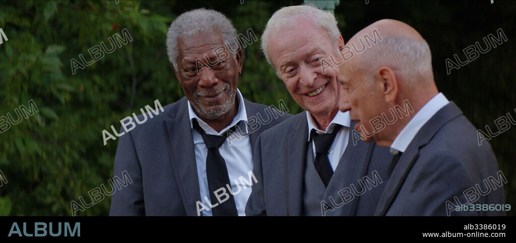 ALAN ARKIN, MICHAEL CAINE und MORGAN FREEMAN in GOING IN STYLE, 2017, unter der Regie von ZACH BRAFF. Copyright MGM/NEW LINE CINEMA/VILLAGE ROADSHOW PIC/WARNER BROS.
