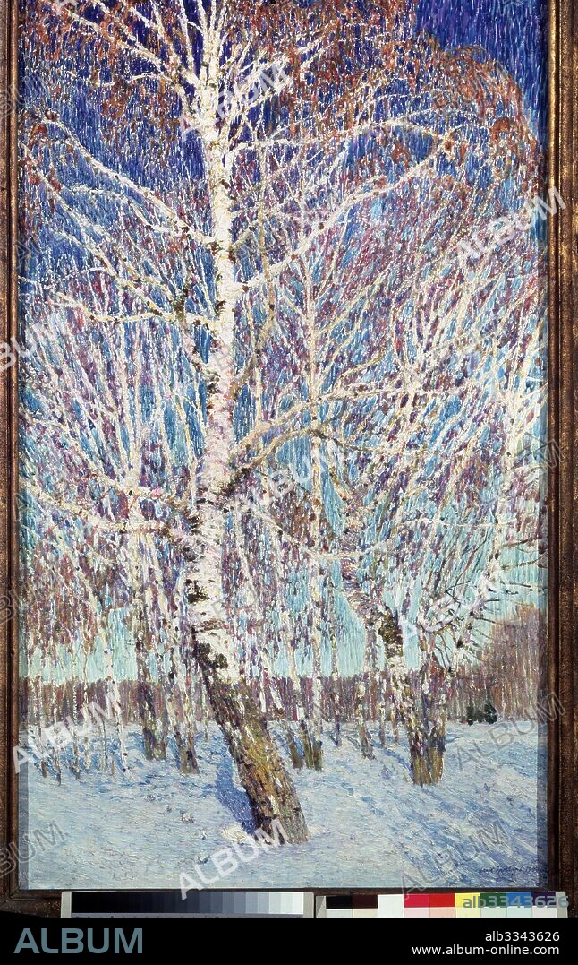 IGOR GRABAR. February Azure Blue.