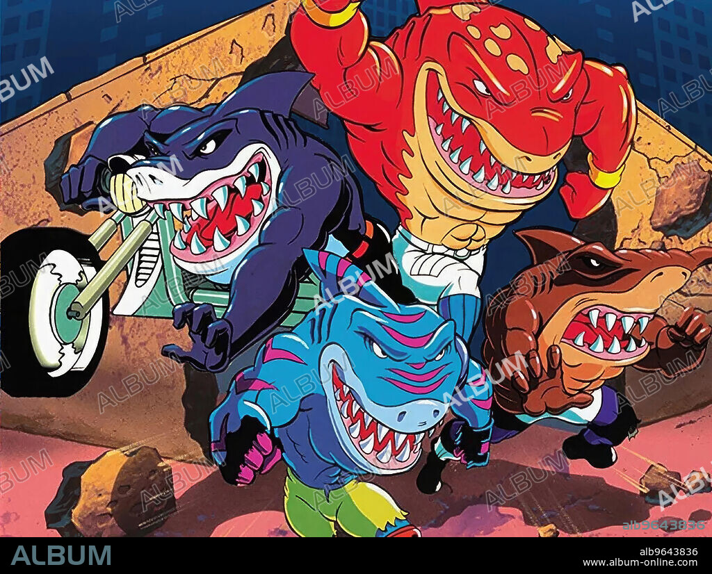 STREET SHARKS, 1994.