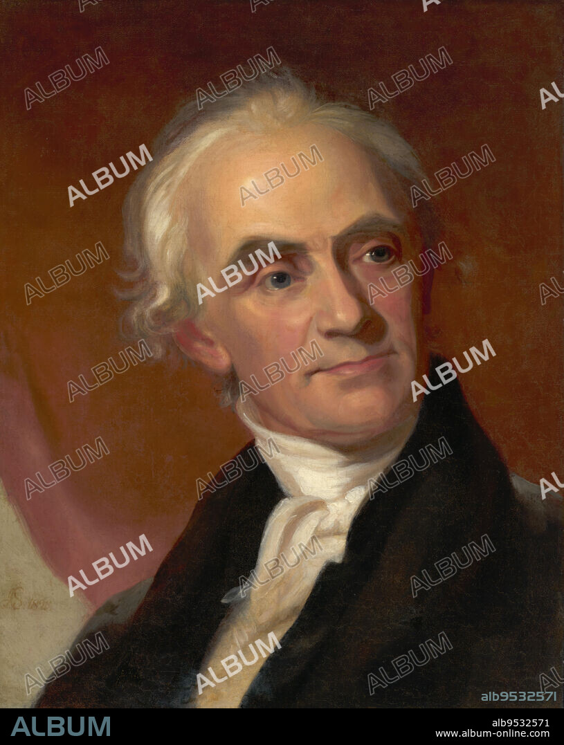 THOMAS SULLY. John Vaughan. oil on canvas. Date: c. 1823.